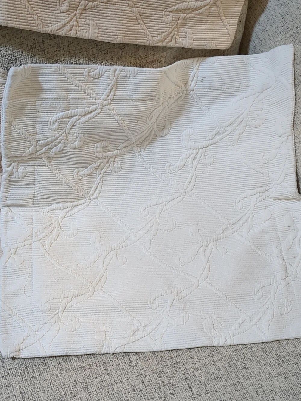 Set of Six Vintage Throw Pillow Covers